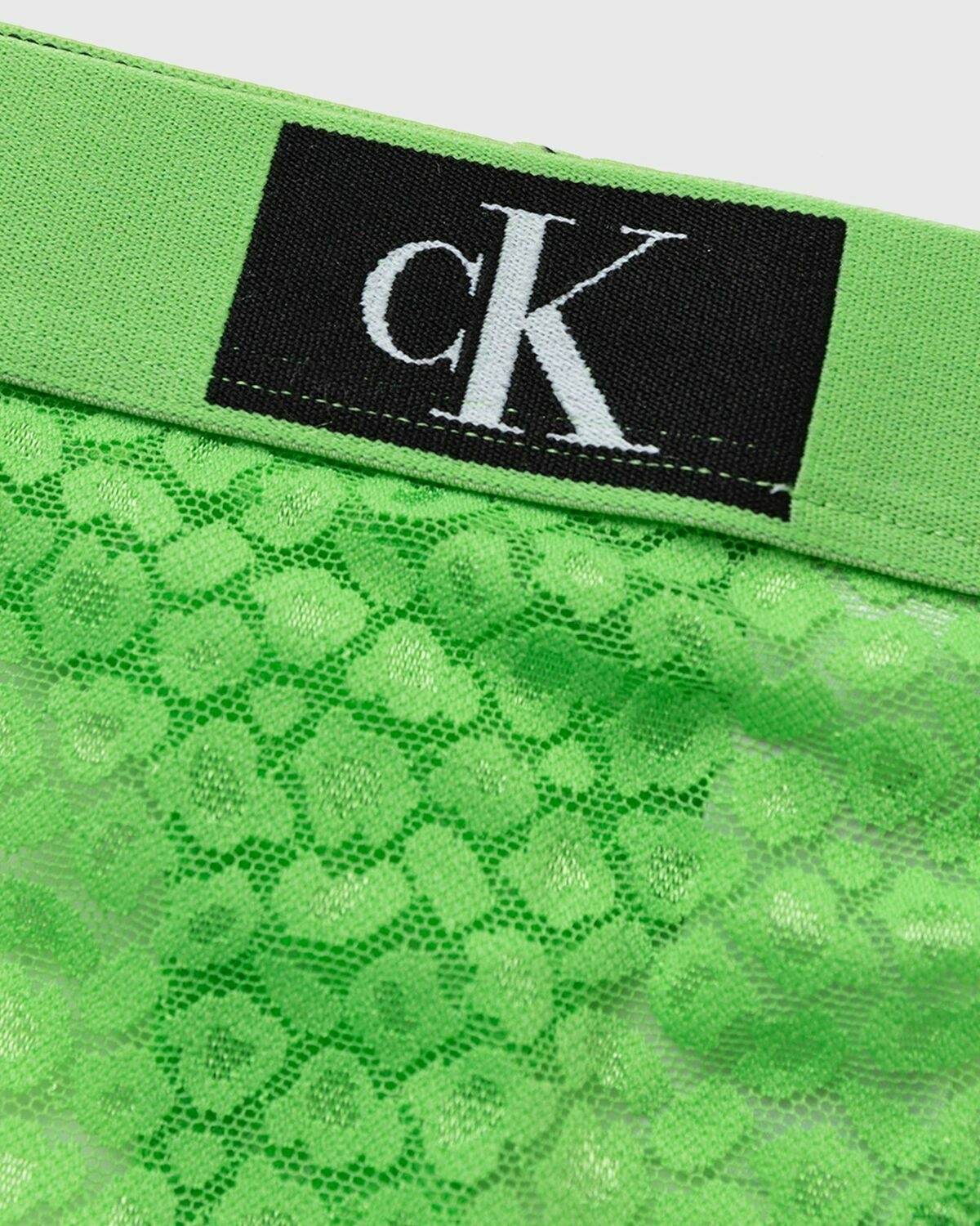 Calvin Klein Underwear WMNS THONG Green