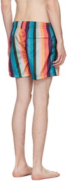 Paul Smith Multicolor Artist Stripe Swim Shorts