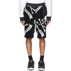 mastermind WORLD Black Tropical Shorts