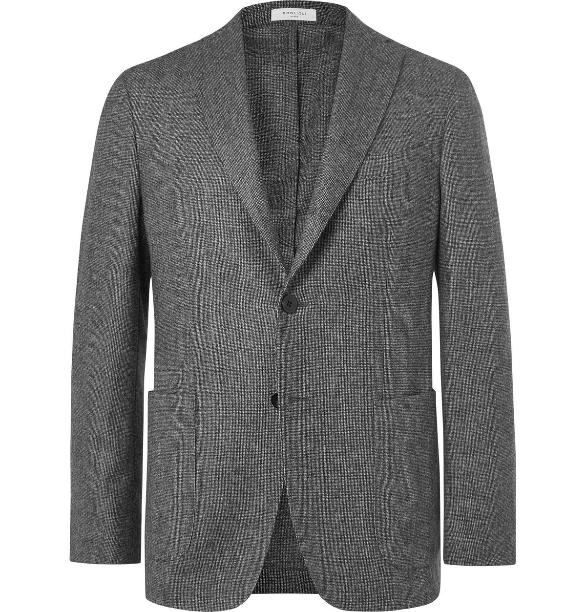 Boglioli single-breasted casual button suit - Grey