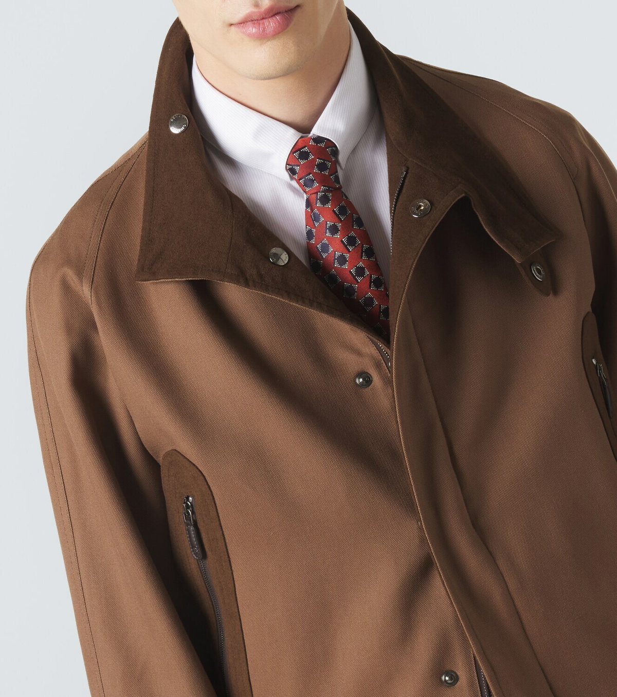 Giorgio Armani Silk bomber jacket