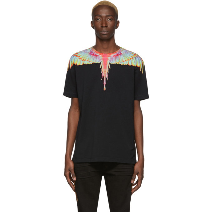 Photo: Marcelo Burlon County of Milan Black Fluo Wings T-Shirt