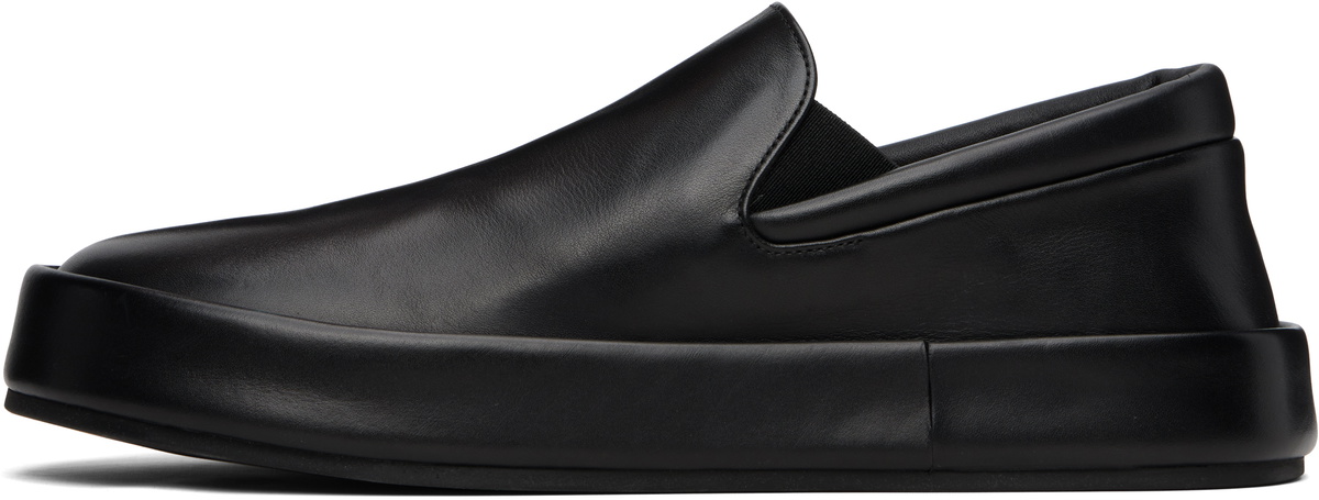 Marsèll Black Cassapelle Slip-On Sneakers