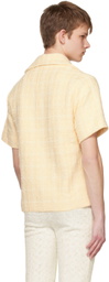 young n sang Yellow Sequinned Shirt