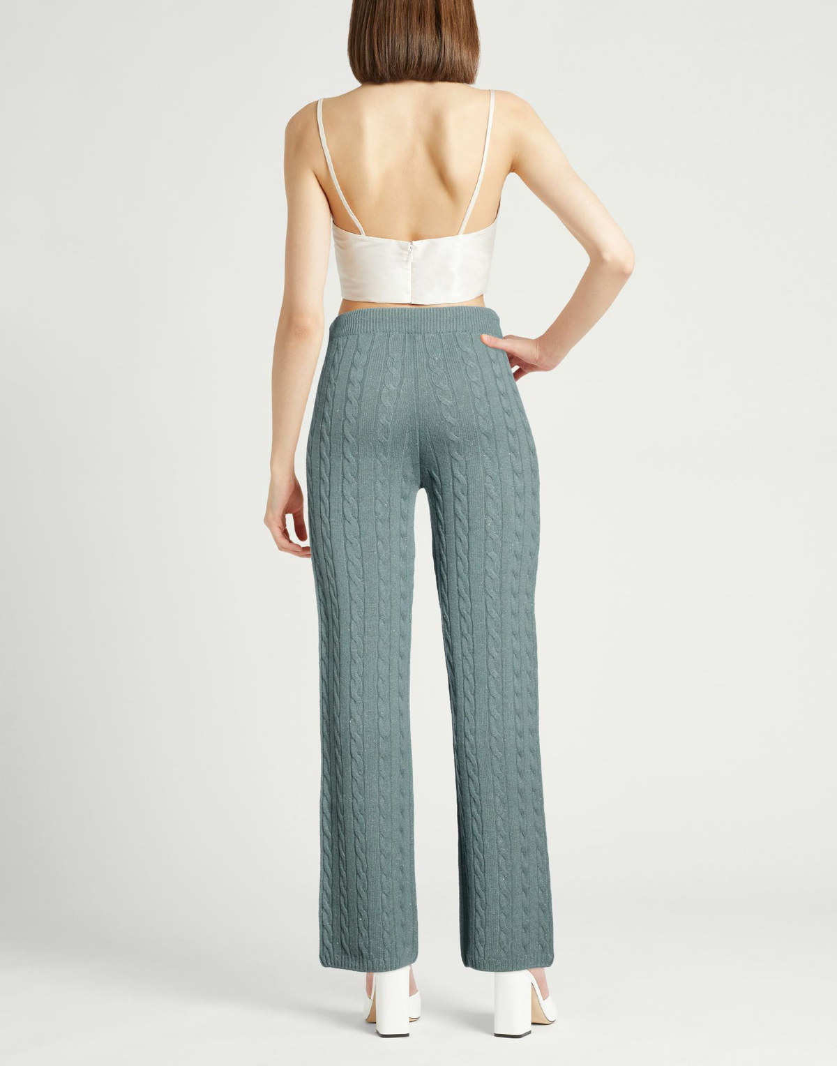 Peserico Womens Pants Deep teal