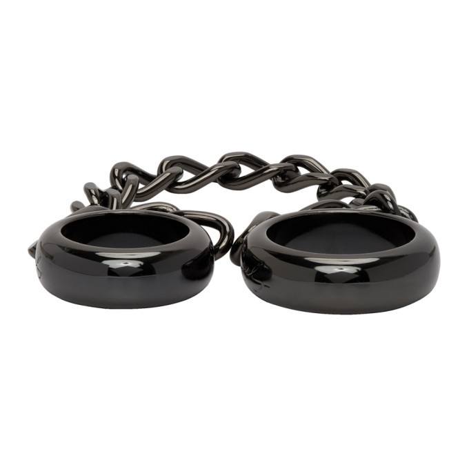 Photo: Givenchy Black Chain Double Ring