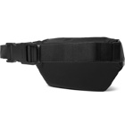 Burberry - Leather-Trimmed Shell Belt Bag - Black