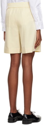Joseph Off-White Taymount Shorts