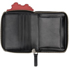 Marc Jacobs Black & Red Popcorn Slim Compact Wallet