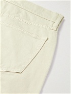 Saman Amel - Stone-Washed Stretch-Cotton Trousers - Gray