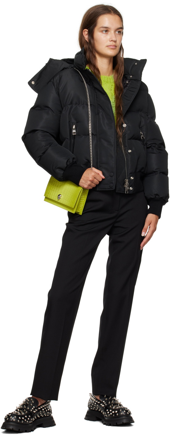 Alexander McQueen Black Quilted Puffer Jacket