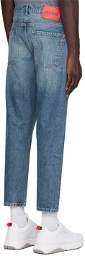 Hugo Blue Five-Pocket Jeans