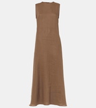 Asceno Tallin linen maxi dress