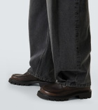Loewe Pleated barrel-leg jeans