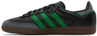 adidas Originals Black & Green Sambae Sneakers