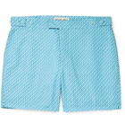 Frescobol Carioca - Pepe Slim-Fit Mid-Length Printed Swim Shorts - Blue