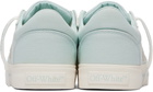 Off-White Blue Vulcanized Low Sneakers