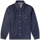 Stan Ray Men's Coverall Jacket in Raw Denim