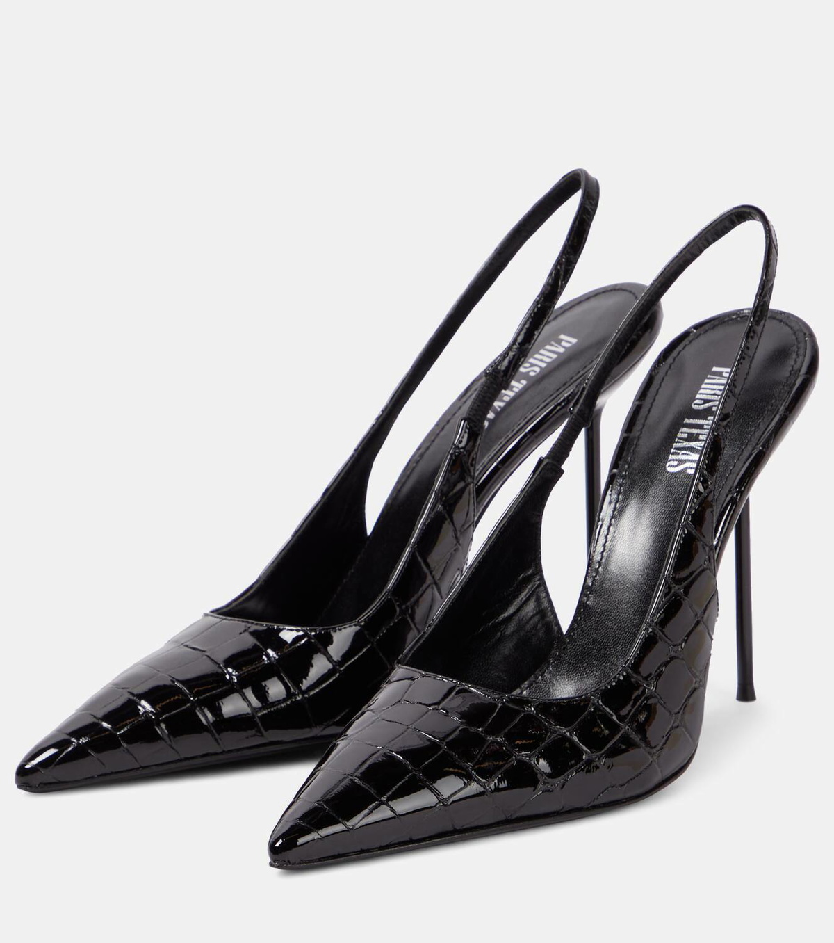 Paris Texas Lidia 105 leather slingback pumps