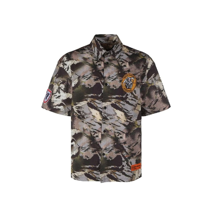 Photo: HERON PRESTON Camouflage Popline Shirt
