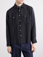 3sixteen - Satin Shirt - Black