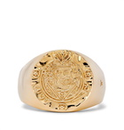 Tom Wood - Silk Coin 9-Karat Gold Ring - Gold