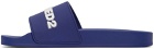 Dsquared2 Blue Logo Slides