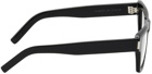 Saint Laurent Black Rectangular Glasses