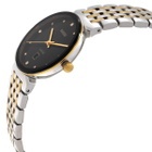 Rado Florence Classic Quartz Diamond Black Dial Ladies Watch R48913743