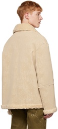 TheOpen Product SSENSE Exclusive Beige Jacket