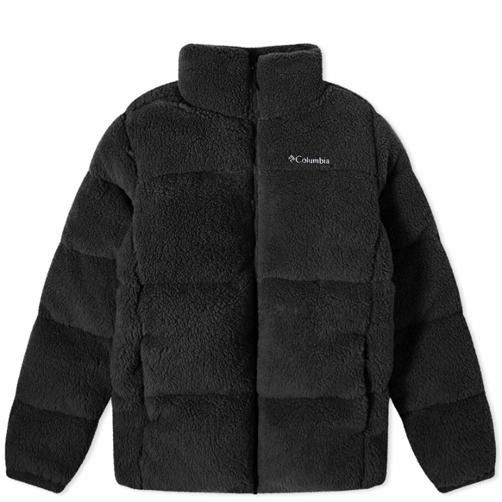 Photo: Columbia Men's Puffect™ Sherpa Jacket in Black