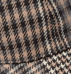 AMI - Prince of Wales Checked Virgin Wool Baseball Cap - Men - Neutral