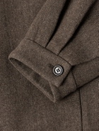 Amomento - Cropped Wool-Blend Jacket - Brown