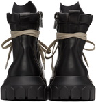 Rick Owens Black Bozo Tractor Army Boots