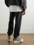 SAINT Mxxxxxx - Denim Tears Logo-Print Cotton-Jersey Sweatpants - Gray