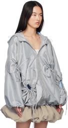 J.Kim Silver Flower Jacket