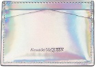 Alexander McQueen Silver Skull Card Holder