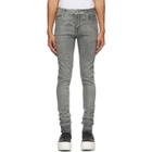 Rick Owens Drkshdw Grey Slim Tyrone Jeans