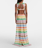 Missoni Zigzag open-back lamé jumpsuit