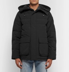 Canada Goose - Wedgemount Quilted Canvas Hooded Down Jacket - Men - Black