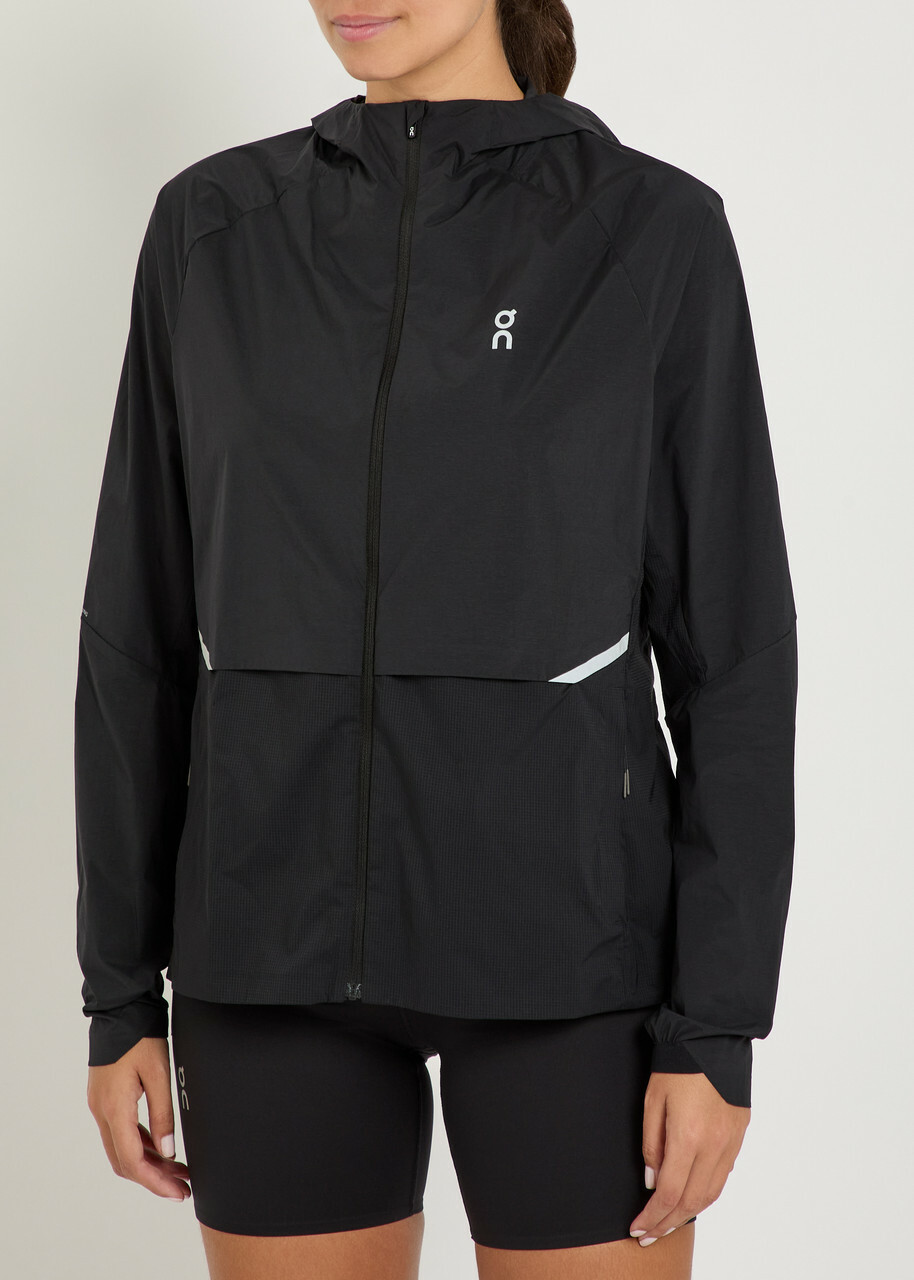 ON Core Hooded Shell Jacket Black