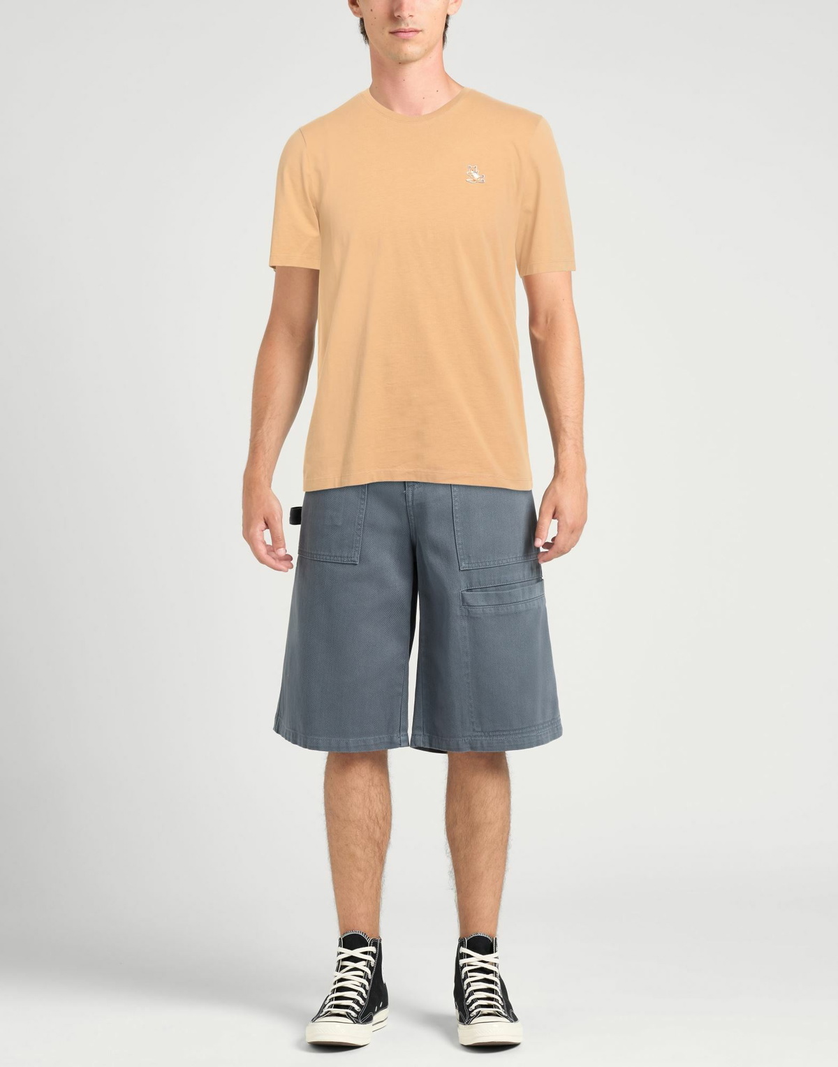 Maison Kitsuné Mens T-shirt Sand