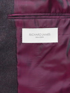 Richard James - Royal Wool-Flannel Suit Jacket - Purple