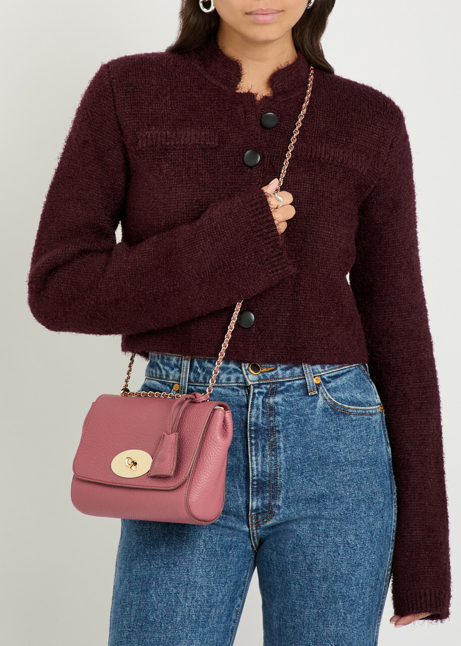 Mulberry Lily Heavy Grain Leather Shoulder bag - Pink - One Size