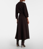 Extreme Cashmere N°388 Ease cashmere-blend maxi skirt