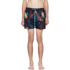 Paul Smith SSENSE Exclusive Multicolor Explorer Swim Shorts