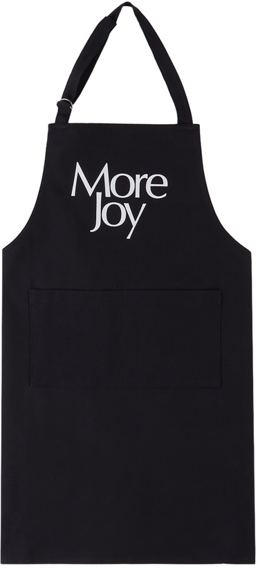 Photo: More Joy SSENSE Exclusive Black 'More Joy' Apron