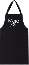 More Joy SSENSE Exclusive Black 'More Joy' Apron
