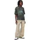 Off-White Black Dark Painting Skate S/S T-shirt