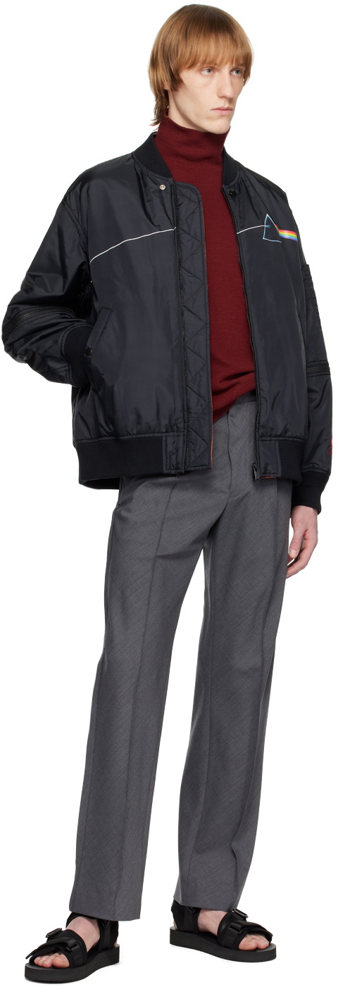 Undercoverism Gray Pinched Seam Trousers